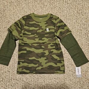 Carter's Camouflage Long Sleeve Tee